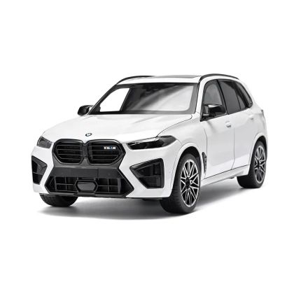 Метална кола BMW X5 M Competition 1:18 – бяла