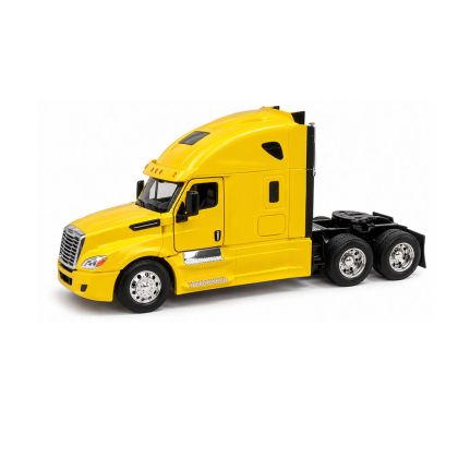 Метален камион влекач Freightliner Cascadia, 1:32, жълт – Welly