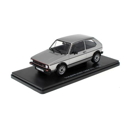 Метална кола Volkswagen Golf GTI 1976, 1:24, сребриста – Hachette