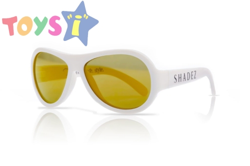 Детски слънчеви очила Shadez Classics от 3 - 7 години бели