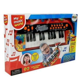 Детски електронен синтезатор йоника, с микрофон, MP3 свързване