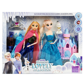 Комплект кукли Aнна и Елза, Замръзналото Кралство, Frozen 2