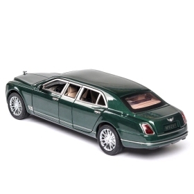 Метален автомобил лимузина Bentley Mulsanne, с отварящи се врати, зелен, Без опаковка!