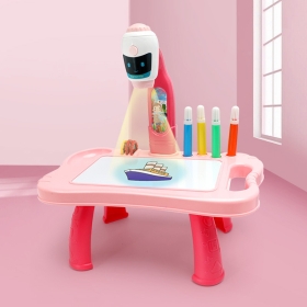 Детски проектор за рисуване, розов