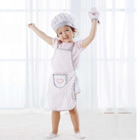 Детски комплект за готвене - престилка, шапка и ръкавица