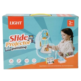 Детски проектор за рисуване, син цвят
