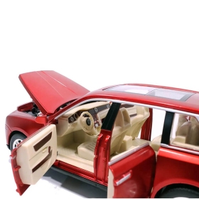 Метален автомобил Rolls-Royce Cullinan, с отварящи се врати, червен, Без Опаковака!