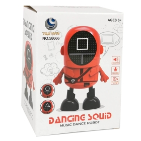 Робот squid game, танцуващ и музикален
