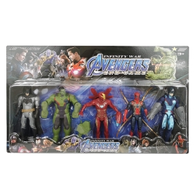 Комплект фигурки Avengers - 5 броя