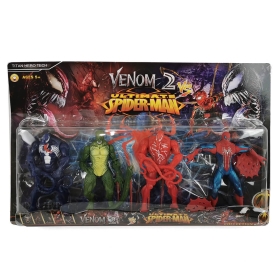 Комплект фигурки avengers, 4 броя, Venom 2