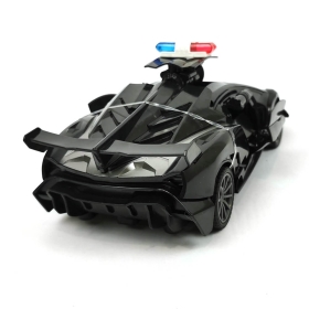 Автомобил полиция, с дистанционно управление, черна