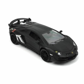 Метална кола Ferrari, с отварящи се врати, черна, Без опаковка