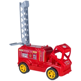 Камион пожарна, със стълба