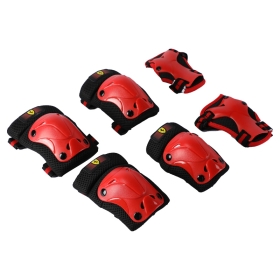 Комплект налакътници, наколенки и протектори за дланите Ferrari – размер S