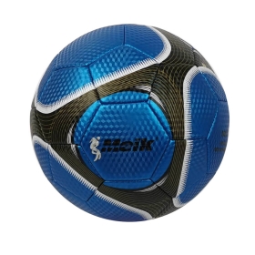 Футболна топка, размер 5, синя, Meik