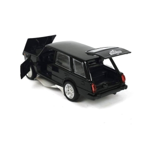 Метална кола Lada, със светлини и звуци, комби, черен, без опаковка