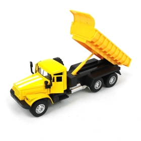 Камион самосвал, с метална кабина, жълт, без опаковка
