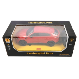 Джип Lamborghini Urus, с дистанционно управление, червен