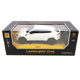 Джип Lamborghini Urus, с дистанционно управление, бял