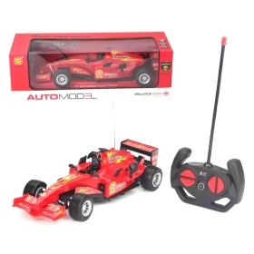Кола Formula1, с дистанционно управление, червена