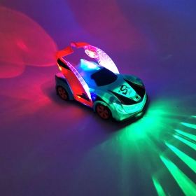 Детска кола със звук, светлини и крила