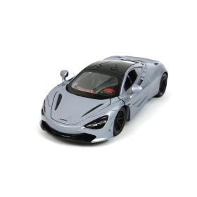 Метална кола McLaren 720S, със звук и светлини, Сива