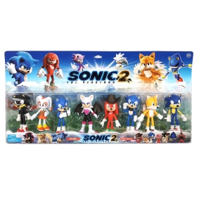 Комплект фигури Sonic 2,  8 броя