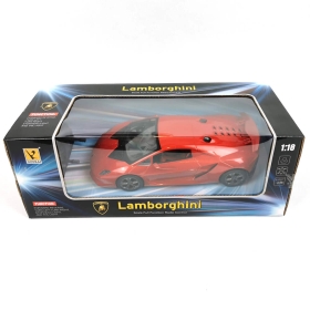 Автомобил LAMBORGHINI, с дистанционно управление, червена