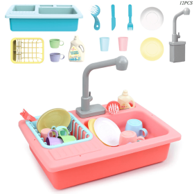 Детска мивка, С течаща вода и други аксесоари, Многоцветен