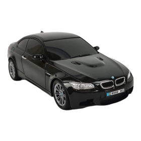 Детски автомобил BMW M3, С дистанционно управление, Черен