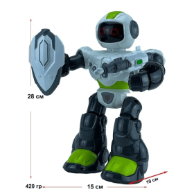 Детски робот, С оръжие, Светлини и звукови ефекти