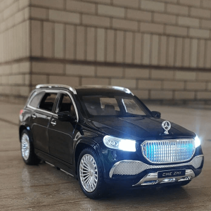Метален джип mercedes-maybach gls 600, С отварящи се врати, Черен