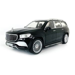 Метален джип mercedes-maybach gls 600, С отварящи се врати, Черен