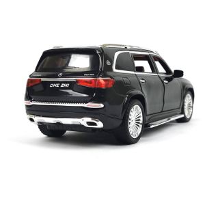 Метален джип mercedes-maybach gls 600, С отварящи се врати, Черен