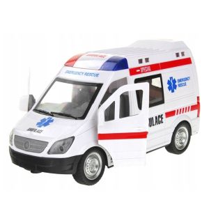 Детска линейка, С дистанционно управление, Светлинни ефекти, 27mhz