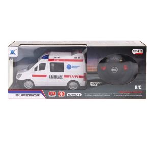 Детска линейка, С дистанционно управление, Светлинни ефекти, 27mhz