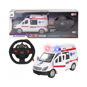 Детска линейка, С дистанционно управление, Светлинни ефекти, 27mhz