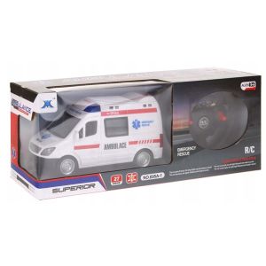 Детска линейка, С дистанционно управление, Светлинни ефекти, 27mhz