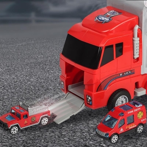 Детски камион, Автовоз, С пожарникарски колички