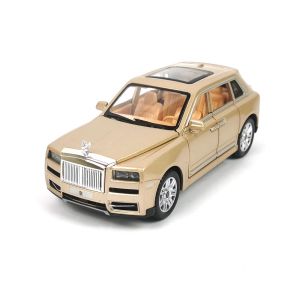 Метален автомобил Rolls-Royce Cullinan, С отварящи се врати, 1:32, Бежов, Без Опаковка
