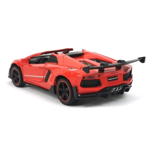 Метална кола Lamborghini, С отварящи се врати, 1:32, Червена, Без опаковка
