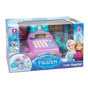 Детски касов апарат, Frozen, С банкноти и аксесоари