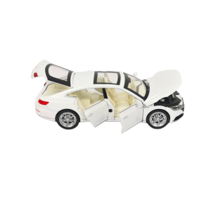 Метална кола Volkswagen Passat CC, С отварящи се врати, Бяла, Без опаковка