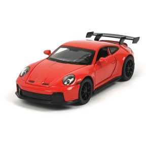 Метална кола Porsche 911 GT3, С отварящи се врати, 1:32, Червена