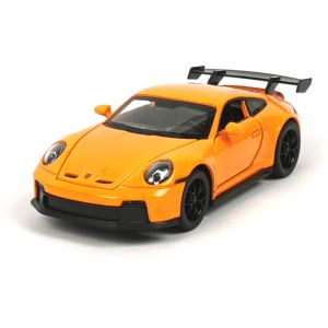 Метална кола Porsche 911 GT3, С отварящи се врати, 1:32, Оранжева