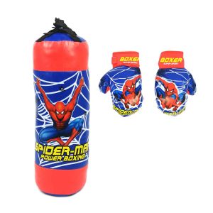 Детска боксова круша, С ръкавици , Спайдърмен, Power Boxing