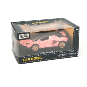 Метален автомобил, Lamborghini Huracan, 1:32,  Розова