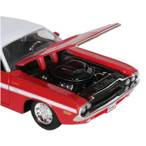Метален автомобил, Dodge Challenger RT Coupe 1970, 1:24, Maisto