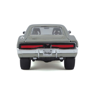 Метален автомобил, 1969 Dodge Charger RT, 1:25, Сребриста, Maisto