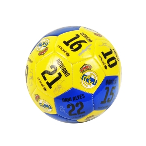 Футболна топка, Реал Мадрид, С подписи